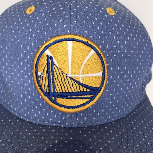 Golden State Warriors Mitchell & Ness Blue Snapback Hat - Picture 2 of 12